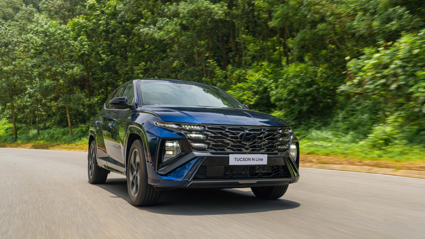 Hyundai Tucson thế hệ mới sẽ có thiết kế giống Santa Fe
