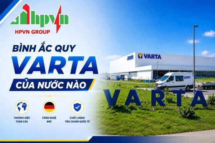 Bình Ắc Quy Varta Của Nước Nào? Giải Đáp Cho Người Dùng Trong Nước 1 binh ac quy varta cua nuoc nao giai dap cho nguoi dung trong nuoc
